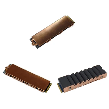 Алюминиевый радиатор PCI-E NVME 2280.Радиатор жесткого диска SSD на 2 диска