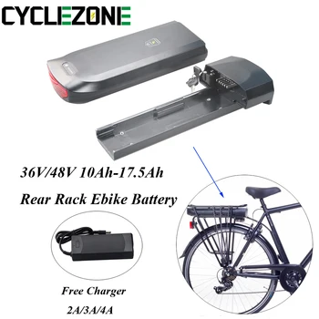 48V 10.4Ah 13Ah Задняя Стойка Аккумулятор Для электрического Велосипеда Micargi Bali 36V 10.4Ah 13Ah DiroDi Amigo Багажник Ebike Аккумулятор 250W