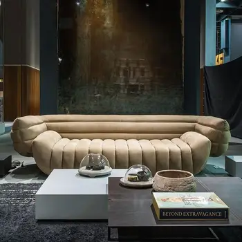 Растягивающийся диван-кровать Xxl Двухместный Из дизайнерской ткани по индивидуальному заказу, диван больших размеров, Уникальный Мягкий Комфорт, Большие заколки для мебели El Hogar