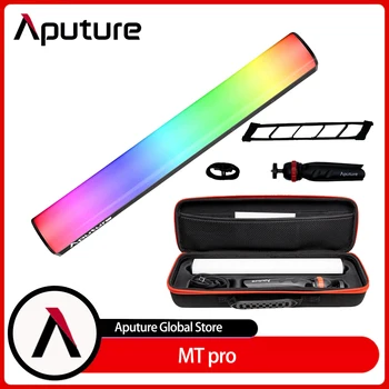 Aputure модели МТ про пробки свет Stick RGB мини светодиодный видео свет съемки 7,5 Вт 2000-10000К легкий и портативный