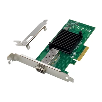 X520-SR1 10G SFP + Серверная Волоконно-оптическая сетевая карта 82599EN с чипом PCIE X4 с одним оптическим портом Сетевая карта