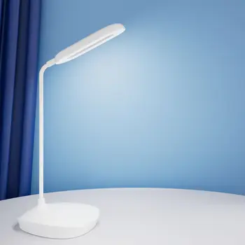 ZK50 Светодиодная настольная лампа для защиты глаз для чтения и зарядки, Прикроватное освещение для обучения студентов, Маленькая ночная лампа, Настольная лампа