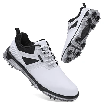 Профессиональная обувь для гольфа для мужчин, удобные уличные тренировочные кроссовки для гольфа без шипов для мужчин