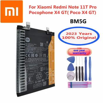 5080 мАч Xiao Mi Оригинальный BM5G Аккумулятор Для Xiaomi Redmi Note 11T Pro/Pocophone X4 GT/Poco X4 GT Smart Mobile Phone Batteria