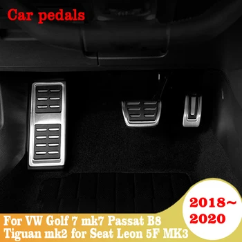 Автомобильная Педаль Акселератора И тормоза Для VW Golf 7 MK7 Passat B8 Tiguan MK2 2018 2019 2020 Для Seat Leon 5F MK3 Аксессуары