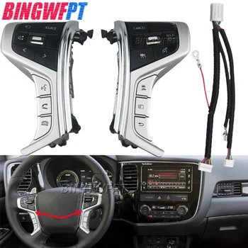 BINGWFPT Переключатель Круиз-контроля Рулевое Колесо Мультимедийная Кнопка Аудио для Mitsubishi PAJERO SPORT 15-22 Outlander Delica L200