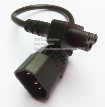 Шнур преобразователя Питания PDU PSU, Штекер IEC 320 C14 к C5, кабель-адаптер IEC 3-контактный штекер C5.15шт Бесплатная доставка