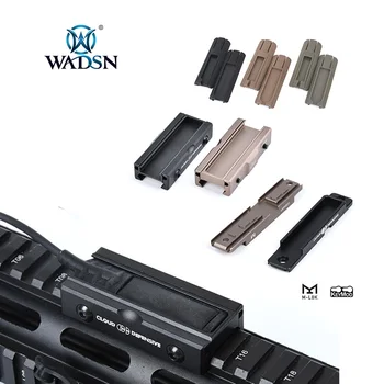 WADSN Airsoft Tactical Flashlight System Накладка Для Реле давления С Прорезью для Крысиного Хвоста Для Страйкбола M300 M600 Light DBAL-A2 M-lok keymod Rail