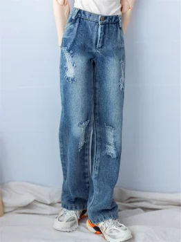 одежда bjd подходит для 1/4, SDD, BJD DD SD MSD брюки для куклы дяди, выстиранные джинсы аксессуары bjd