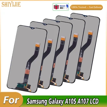 5 шт. AMOLED Оригинальный ЖК-дисплей Для Samsung galaxy A10s A107/DS A107F A107FD A107M ЖК-дисплей с Сенсорным экраном, Дигитайзер, 100% Протестирован