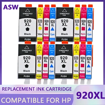 920XL Совместимый чернильный картридж для HP 920XL Для HP 920 для hp 920 Officejet 6000 6500 6500A 7000 7500 7500A принтер с чипом