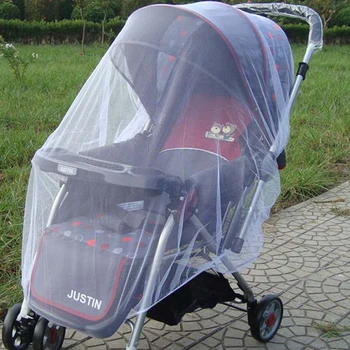 Москитная сетка для детской коляски, защита от насекомых, сетка для коляски, Безопасная сетка для защиты младенцев, Аксессуары для детских колясок