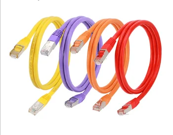 R1187 шесть сетевых кабелей домашняя сверхтонкая высокоскоростная сеть cat6 gigabit 5G широкополосная компьютерная маршрутизация соединительная перемычка