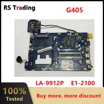 Для ноутбука LENOVO Ideapad G405 Материнская плата с процессором E1-2100 Материнская плата 90003032 LA-9912P DDR3