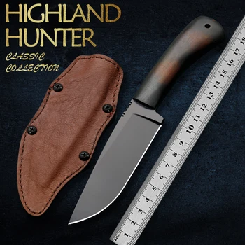 Высококачественные ножи Боуи из стали 80CRV2 с фиксированным лезвием, походный охотничий нож, боевой спасательный нож, мужская игрушка
