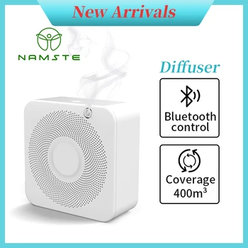 Ароматический диффузор NAMSTE Покрытие 400 м3 Оборудование для очистки воздуха с ароматом в помещении Интеллектуальная машина для ароматизации Bluetooth