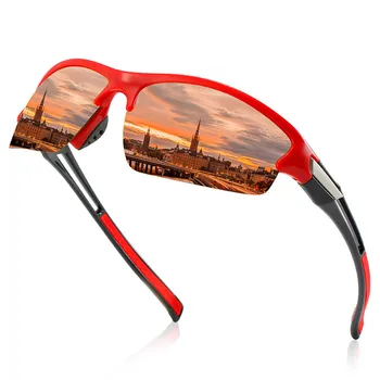Солнцезащитные очки унисекс, ветрозащитные, разноцветные, с поляризацией 412