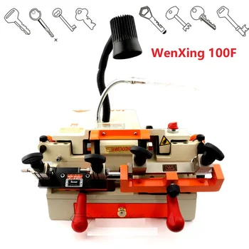 Оригинальный станок для резки ключей WenXing 100F Используется с резаком для ключей 0011B 0020A 220 В 180 Вт