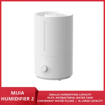 YOUPIN MIJIA Увлажнитель воздуха 2-4 л, Туманообразователь, ароматический диффузор для Спальни, домашний диффузор эфирных масел, 99,9% Антибактериальный резервуар для воды